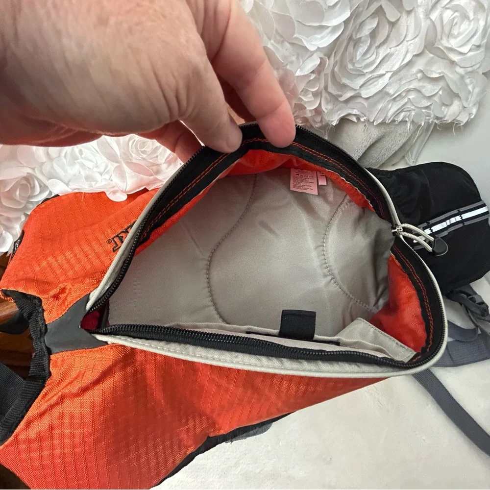 Jansport Nalgene Hydration Hiking Backpack‎ NO bladder Orange & Black